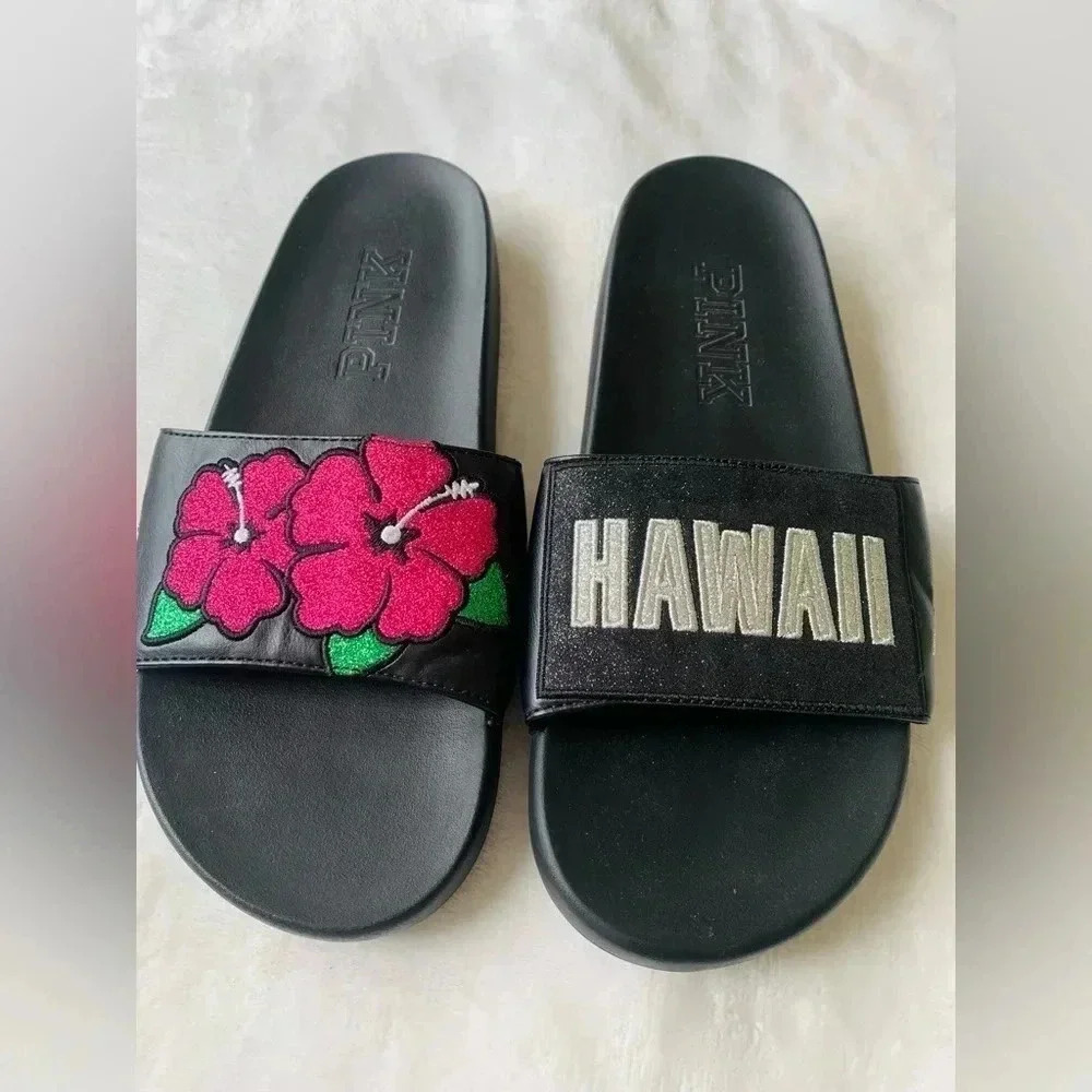 PINK  VS HAWAII SLIPPER LARGE